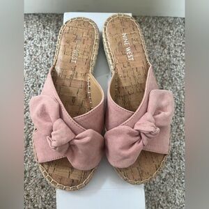 Nine West Blush Espadrille Slides